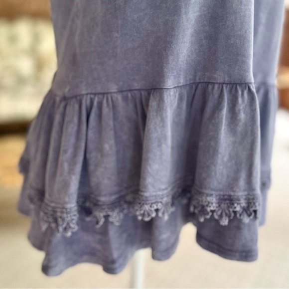 Altar’d State Top Peplum Lace Hem Sleeveless Purple NWT S Boho - Picture 13 of 15